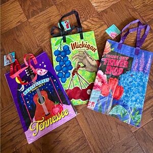 NEW Trader Joe’s 3 Reusable Grocery Bags